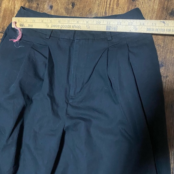 WAYF Women's Pleated Gilmore Wide Leg Black Pants Size Small - Picture 7 of 8